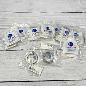 10 Pack Hickory Hardware Camarilla Collection Ring Pull Satin Nickel 2" P3190-SN
